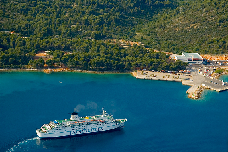 Photo — ferry port